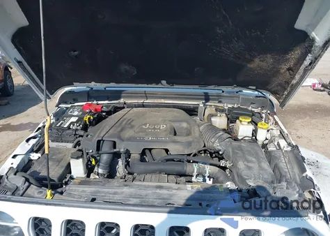 2021 Jeep Gladiator Overland 4X4 из США, поврежденный, VIN 1C6JJTFM0ML522667